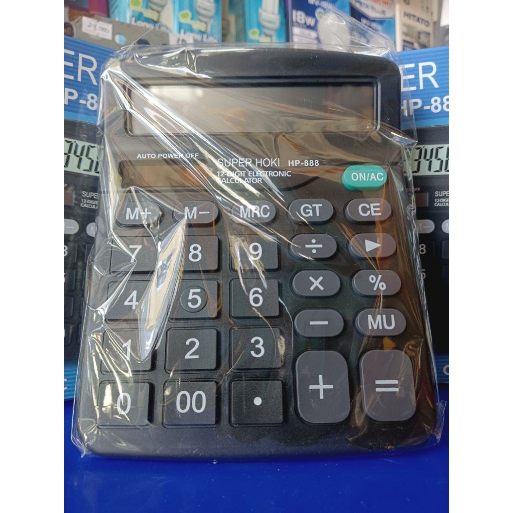 

Kalkulator 12 digit Jumbo murah meriah SNI