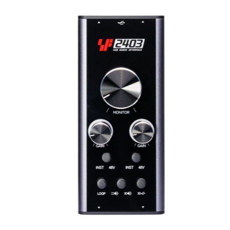 Mini Audio Interface Sound Card Simplefly SF2403 Portable 24bit 192khz