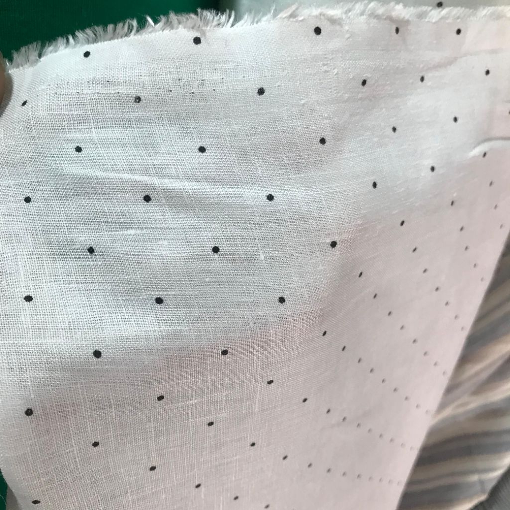 Kain Pure Linen - kain pure linen motif - kain katun linen - kain pure linen original