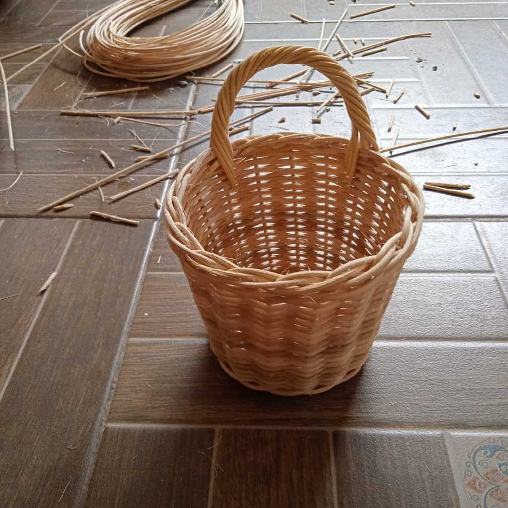 Keranjang rottan/keranjang telur/keranjang bawang