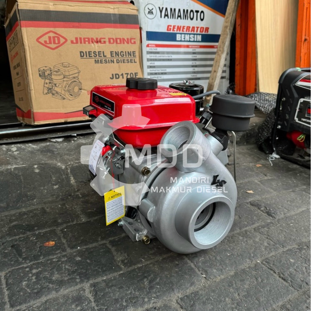 MESIN POMPA TAMBANG EMAS SOLAR JD 170F JIANGDONG JD 170 F POMPA EMAS 3-2 SIAP PAKAI