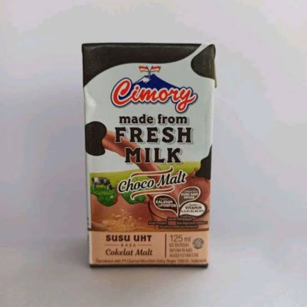 

Susu kotak UHT Cimory Choco Malt 125ml (KARTON)
