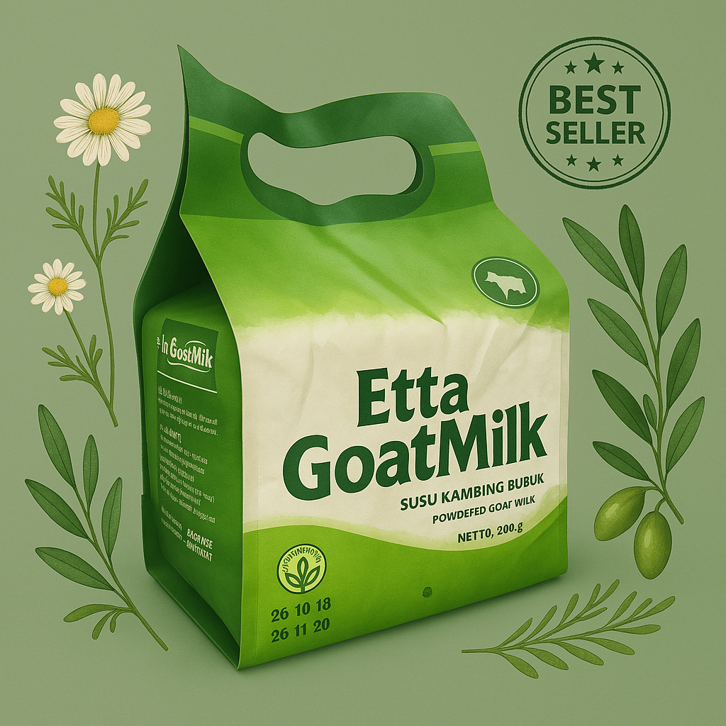 

Etta Goatmilk Susu Kambing Etawa Bubuk Tinggi Kalsium Aman Ibu Hamil & Menyusui