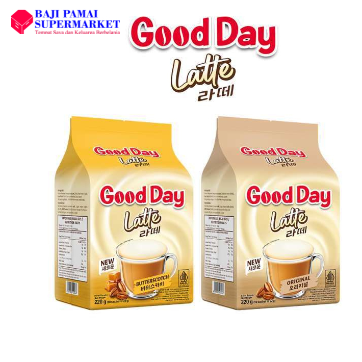 

GOOD DAY LATTE ALL VARIANT 10x22gr