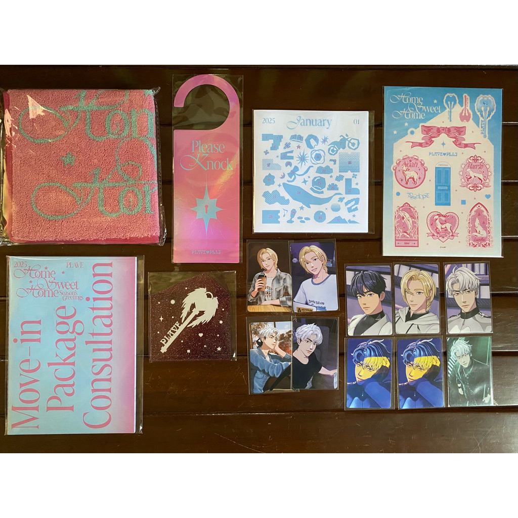 

PLAVE 2025 Season's Greetings Caligo Photocards