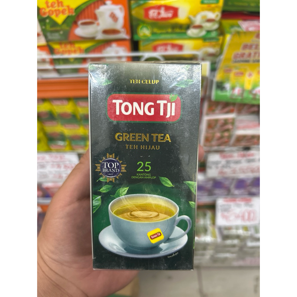 

tong tji teh hijau celup 25s