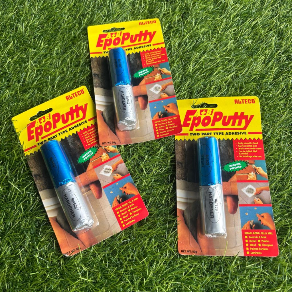 lem porting lem kapal tahan panas lem epo putty 50gr