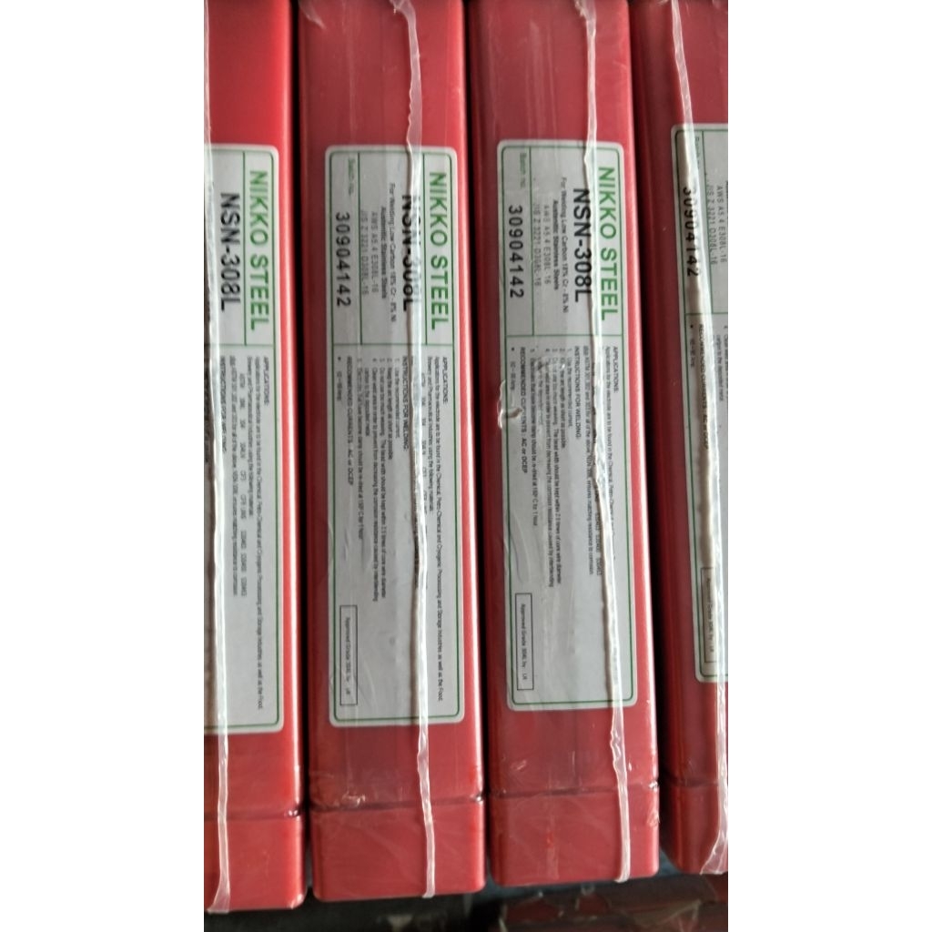 KAWAT LAS STAINLESS NSN-308 NSN-308L NIKKO STEEL 2.6MM