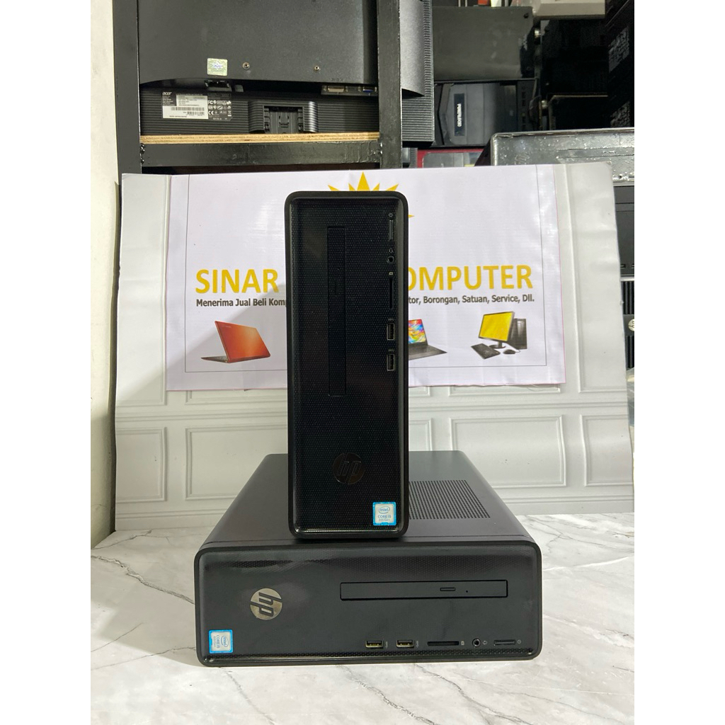 PC HP SLIM BARBONE SUPORT GENERASI 8 SUPER NORMAL