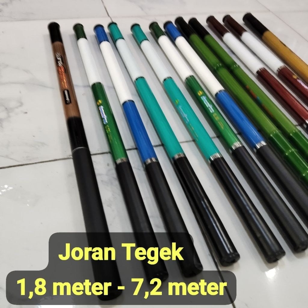Tongkat Bendera 7 meter, Tegek Bendera 6 meter, Tegek Bendera 5 meter, Joran Tegek Pancing Kuat Tong