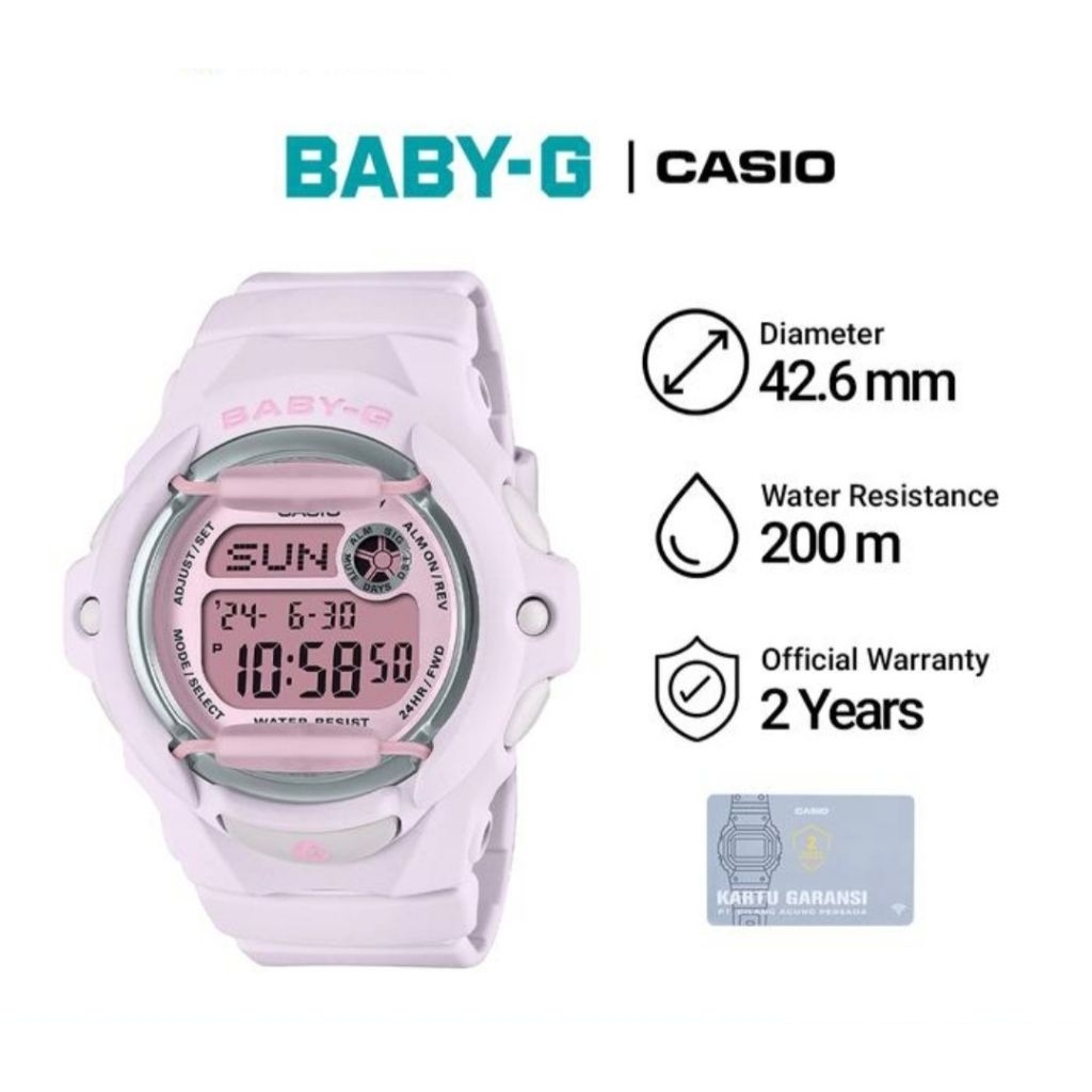 Casio Baby-G BG-169U-4B / BG-169U-4BDR Jam Tangan Wanita Original