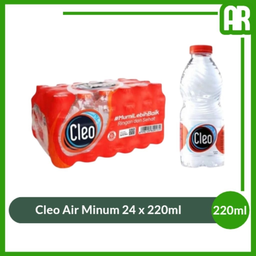

Cleo Air mineral 220ml x 24pcs | AR Ostore