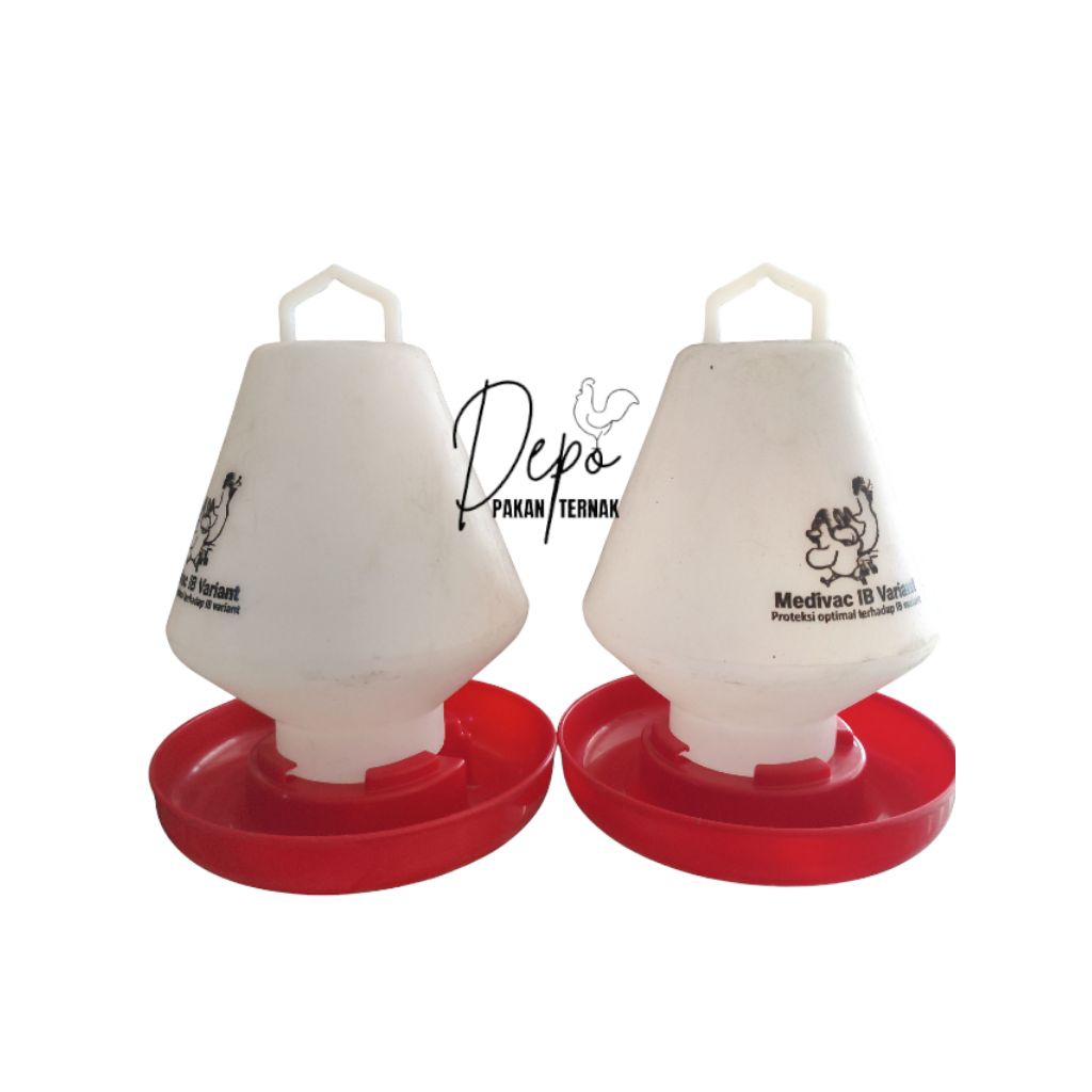 tma kerucut tempat minum ayam 1ltr medion