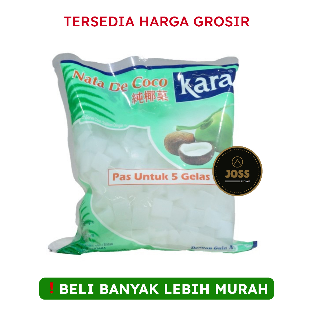 

[KHUSUS INSTAN] Nata de Coco Kotak Kara 1kg