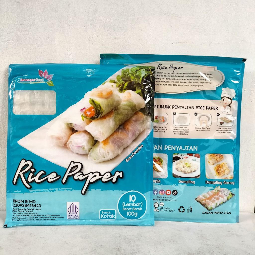 

Rice Paper /Rice paper square/100gr/200g/400gr