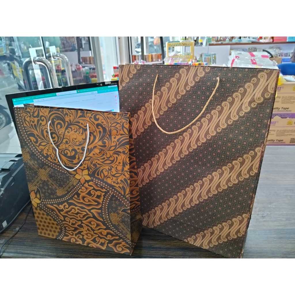 

TAS KERTAS BATIK MURAH PAPER BAG BATIK MURAH