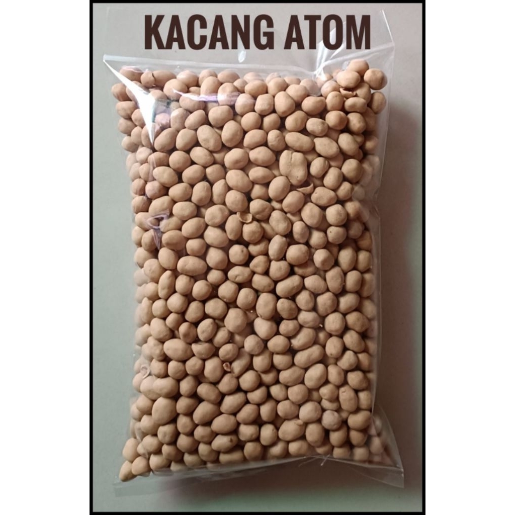 

Kacang Atom Bima kemasan 500gr
