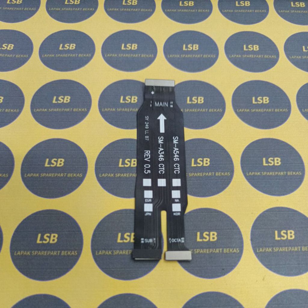 FLEXIBLE PBA MESIN TO SUBBOARD SAMSUNG A54 5G A546 ORIGINAL BEKAS