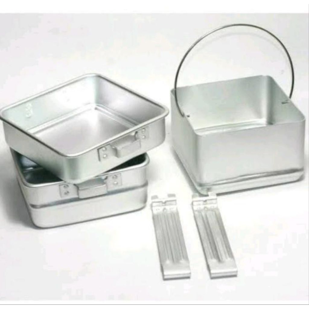 Nesting Kotak / Nesting TNI / Nesting TNI Rantang Camping Cooking set New Terlaris