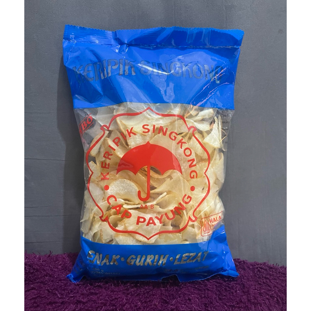 

Keripik Singkong Cap Payung Jumbo 200gram