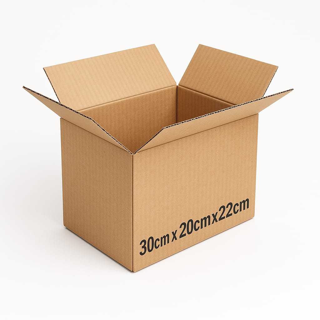 

Kardus Box Packing Polos 30x20x22