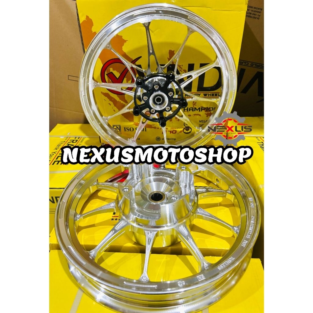 Velg VND H 10 PCX 160 ABS/ PCX 160 CBS 185x14 & 215x14 Velg Racing Vnd H10 Pcx160 Abs/ pcx160 cbs Pe