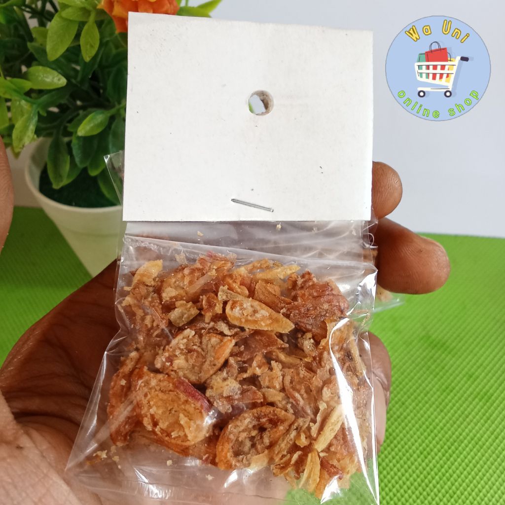 

Bawang goreng renceng bulat isi 5 bungkus - bawang - penyedap