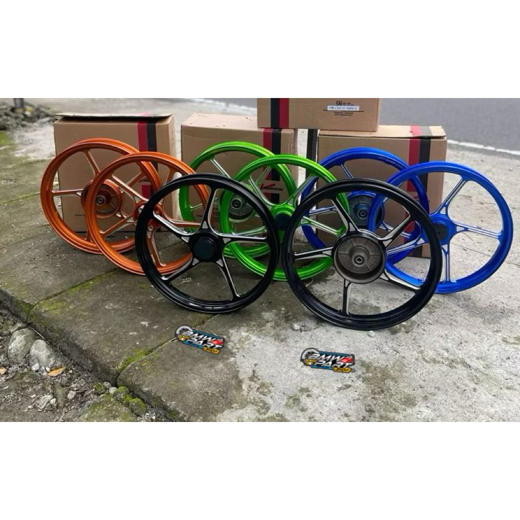 Velg V Rossi Sprint Prime Copy Enkei Jupiter Z MX Old R17 160/185 VROSSI