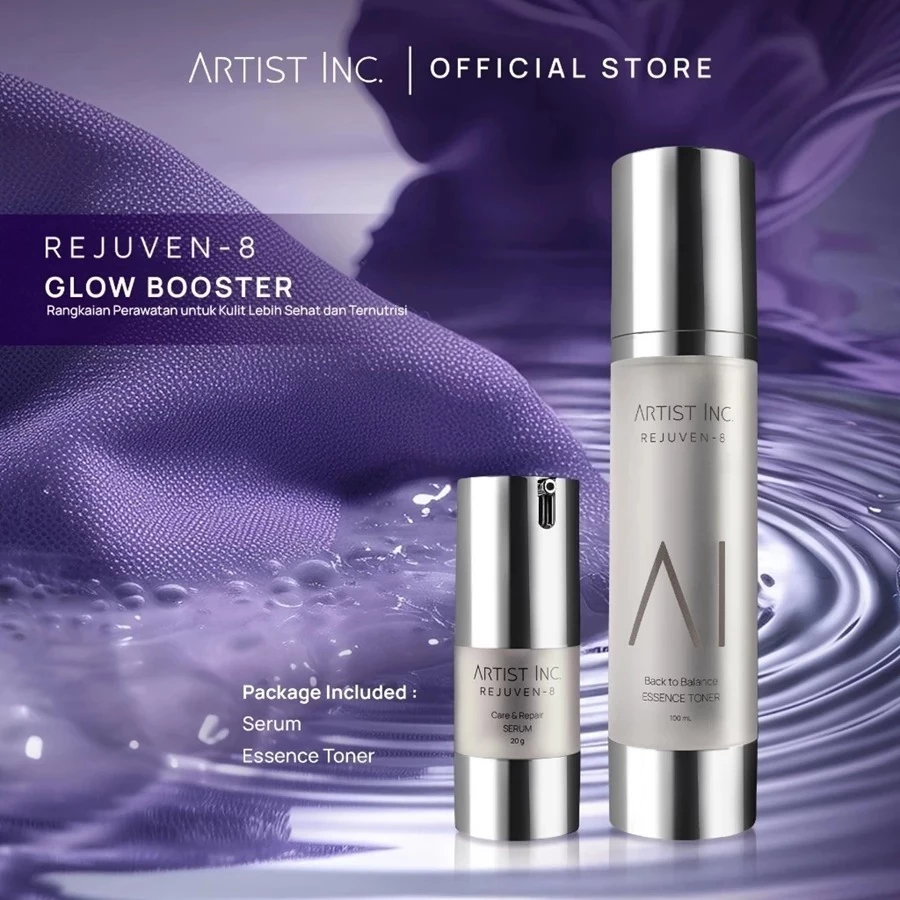 Artist Inc Rejuven-8 Glow Booster Skincare Series
