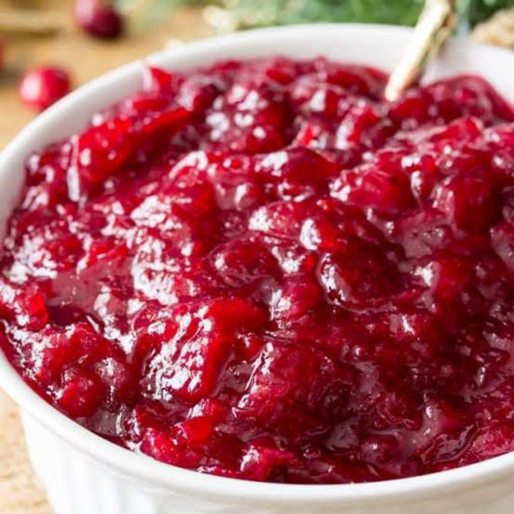 

Cranberry Sauce homemade no sugar 500gr