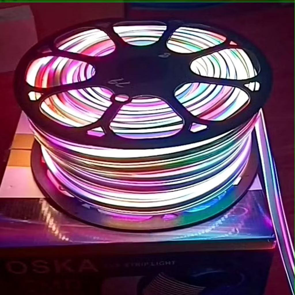 Lampu Neon Flex RGB RUNNING 220V Outdoor/per meter