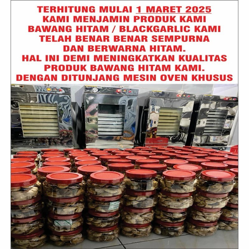 

Bawang Hitam Kating Black Garlic 500 Gram Kualitas Premium Termurah