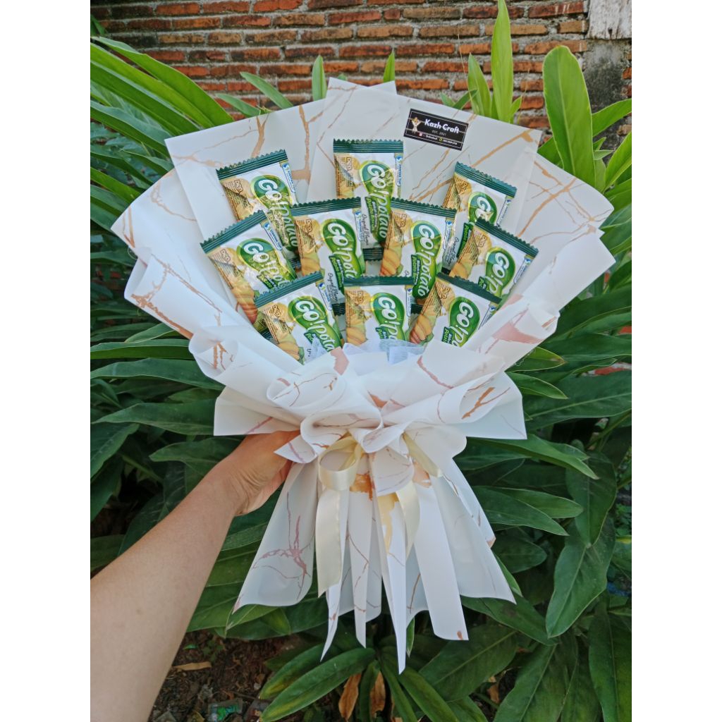 

Buket snack go potato