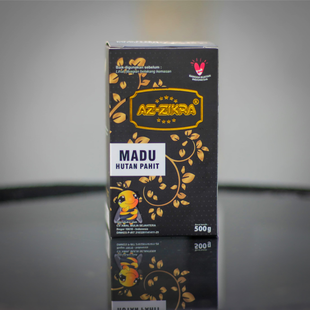 

Madu Az-Zikra Az Zikra AzZikra Hutan Hitam Pahit 500gr