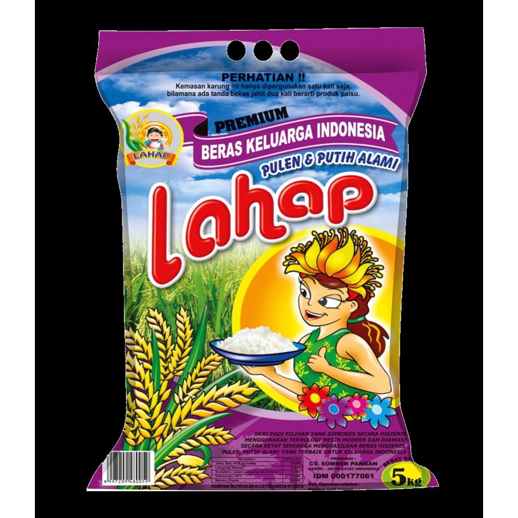 

Lahap Beras Kemasan 5 Kg