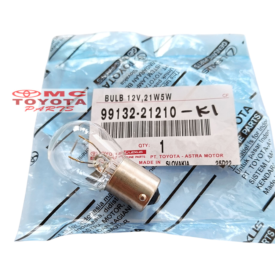 Bohlam Lampu Sein Kaki 1 12V P21W Mobil Toyota Universal Kijang Innova Fortuner Avanza Agya Vios Yar