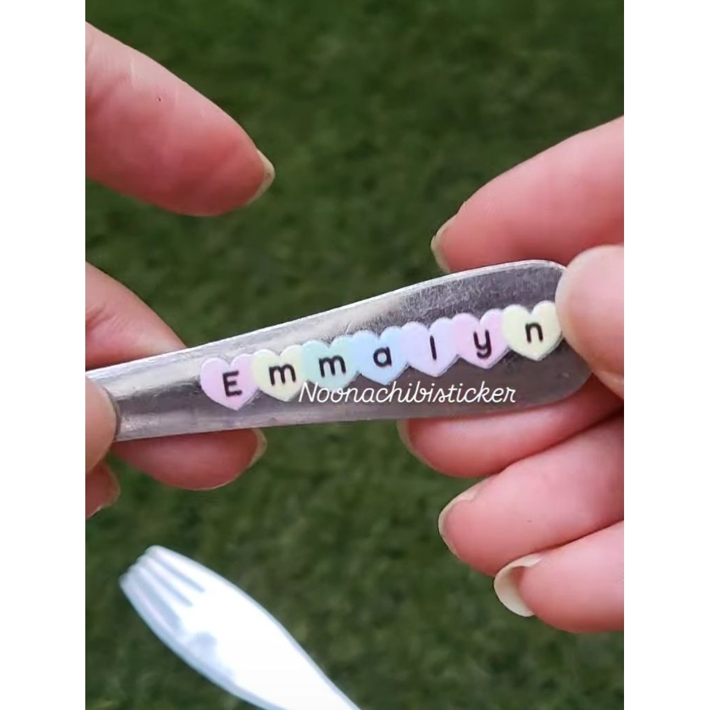 

peel off jelly mini size sticker