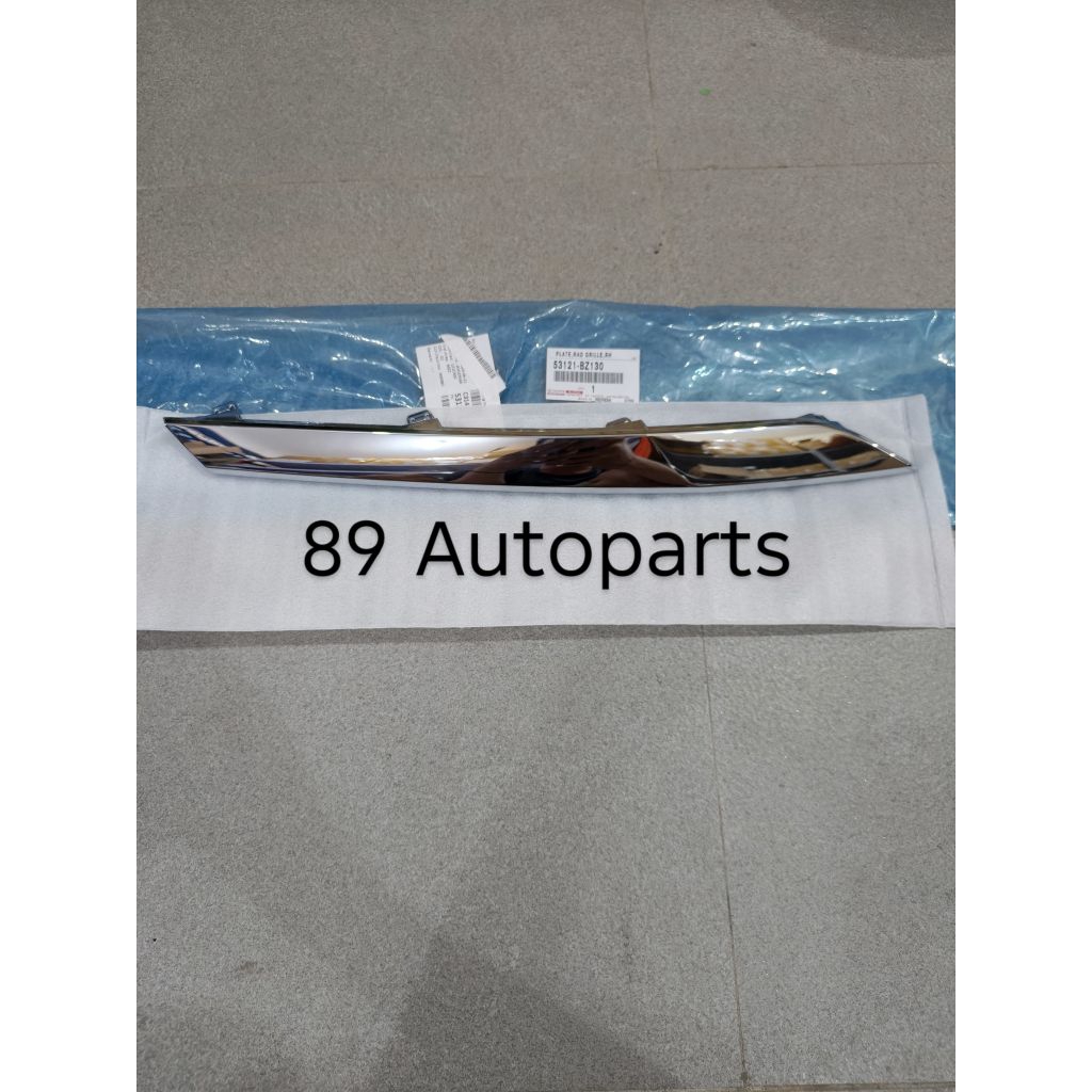 List Grill Chrome Bumper Depan All New Avanza Veloz 2012 2013 2014 2015 Original