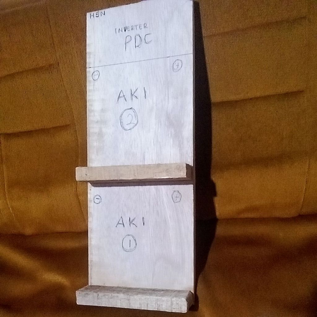Papan inverter pdc stroom ikan 2 aki