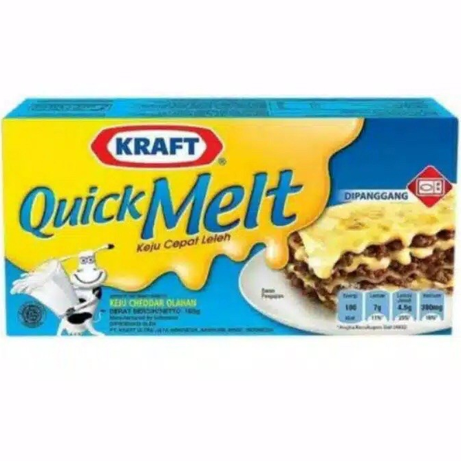 

KRAFT QUICK MELT / QUICKMELT 165GR (KEJU CEPAT LELEH)