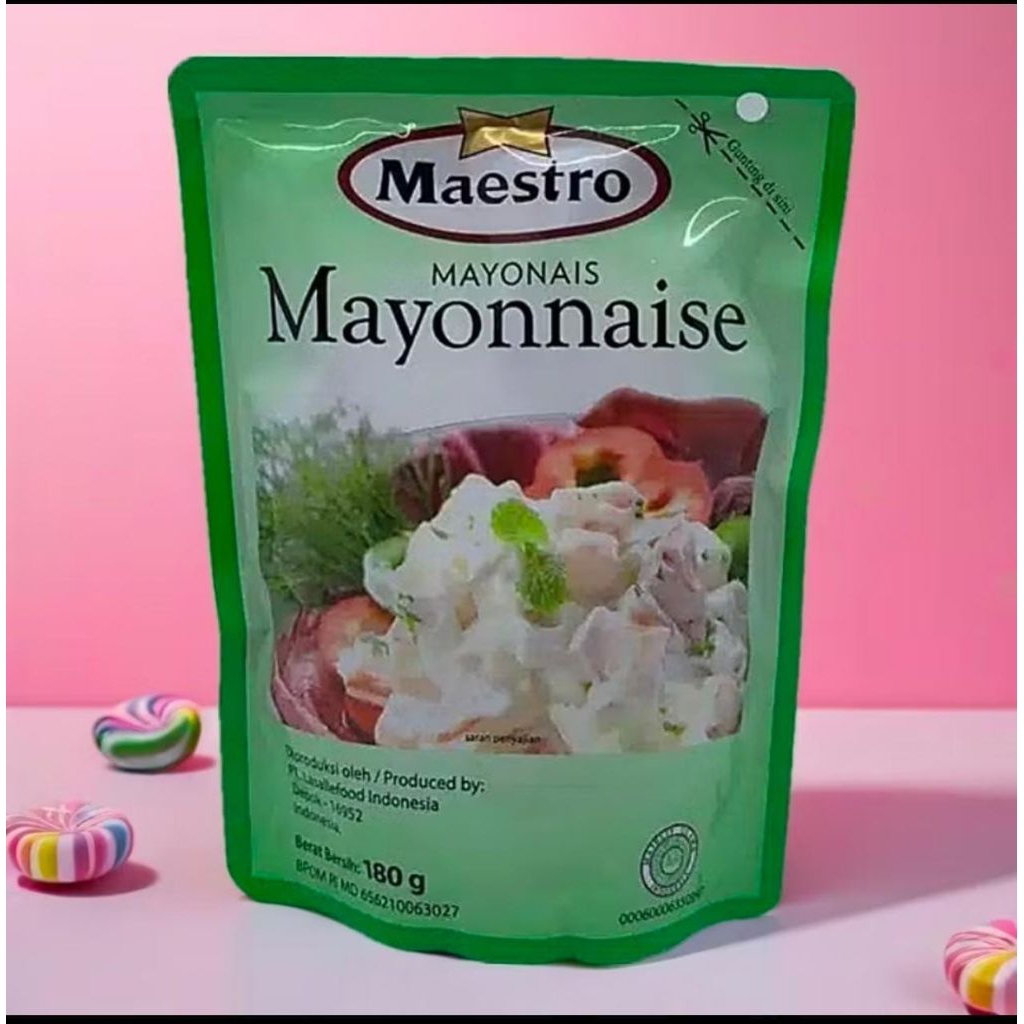 

Mayonais Maestro 180 gr ( sedang ) pouch