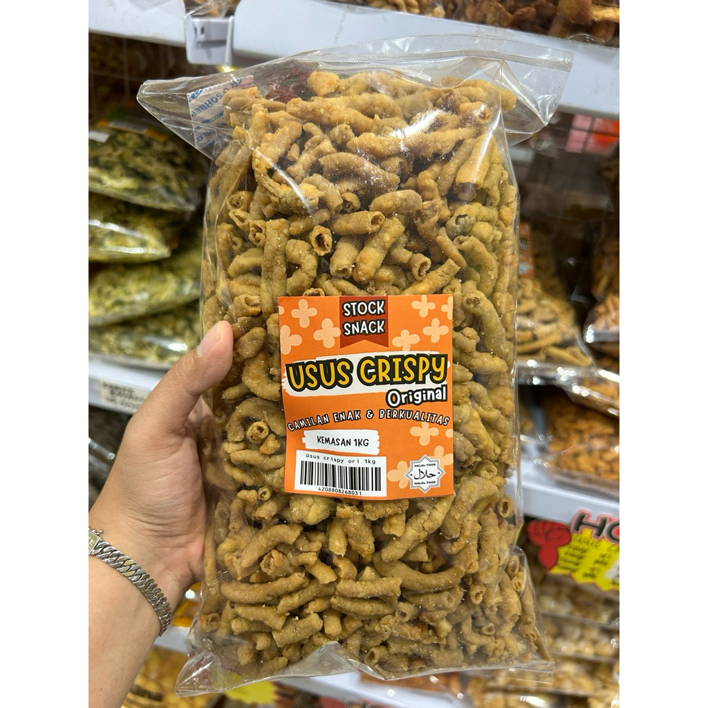 

usus crispy 1kg//usus crispy murah enak