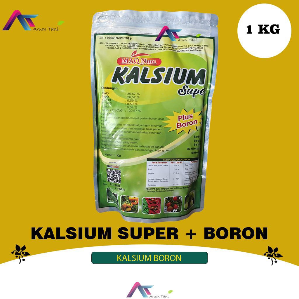 pupuk kalsium super plus boron 1kg