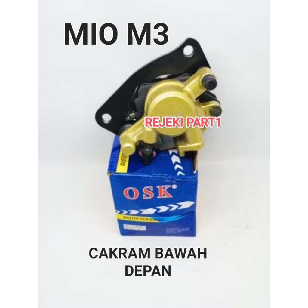 CAKRAM BAWAH DEPAN MIO M3 MASTER REM BAWAH KALIPER CALIPER BAWAH DEPAN KEPALA BABI (OSK)
