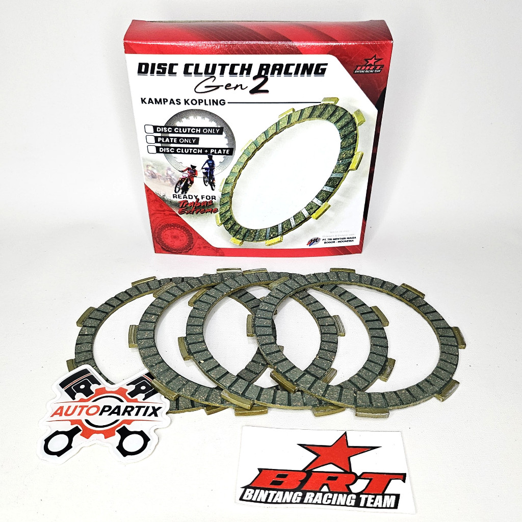KAMPAS KOPLING BRT GEN 2 GRAND C100 SUPRA X SUPRA FIT WIN ASTREA LEGENDA REVO Old Lama Disc Clutch G