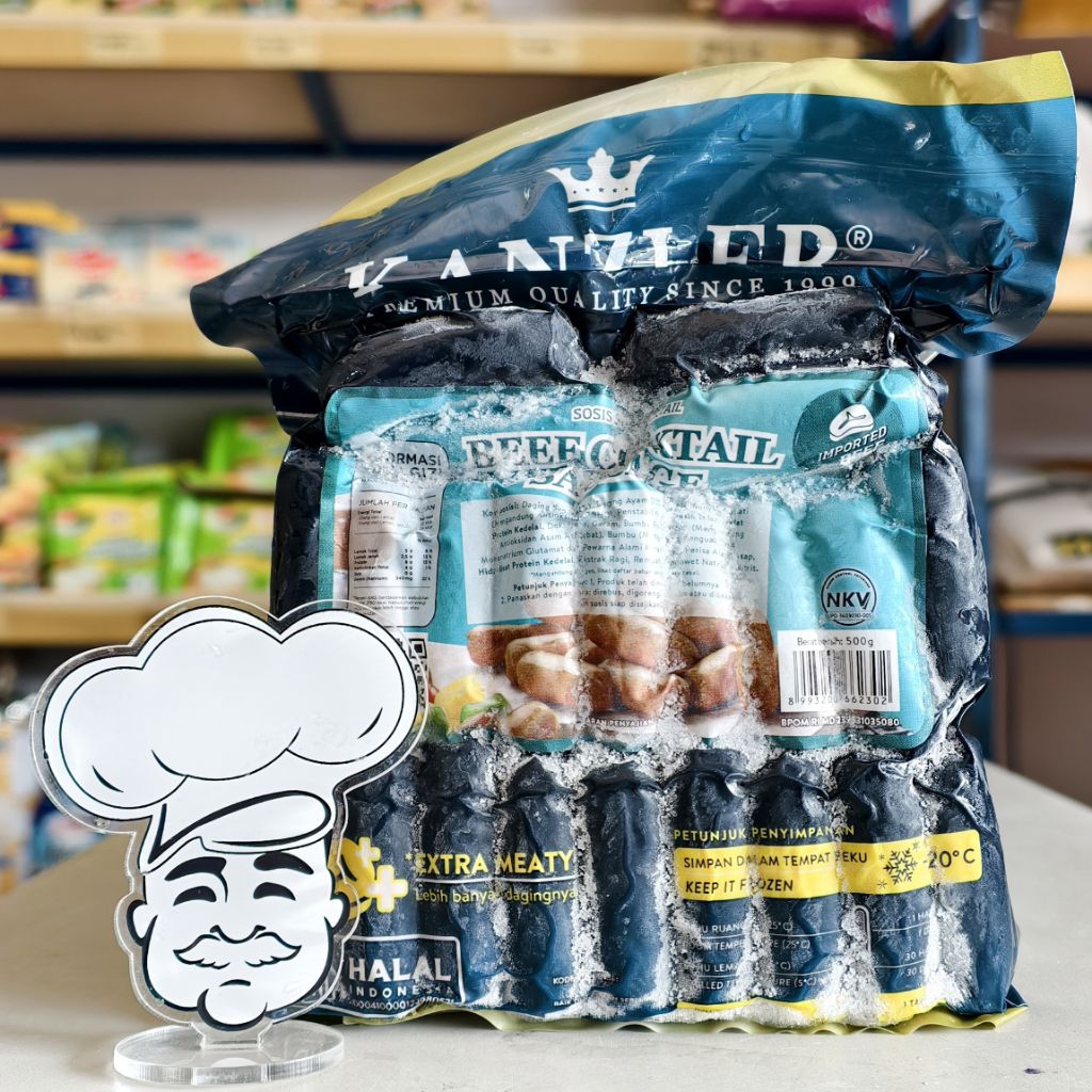 

Kanzler Sosis Sapi Cocktail 500Gr / Beef Cocktail Kanzler / Sosis Kanzler