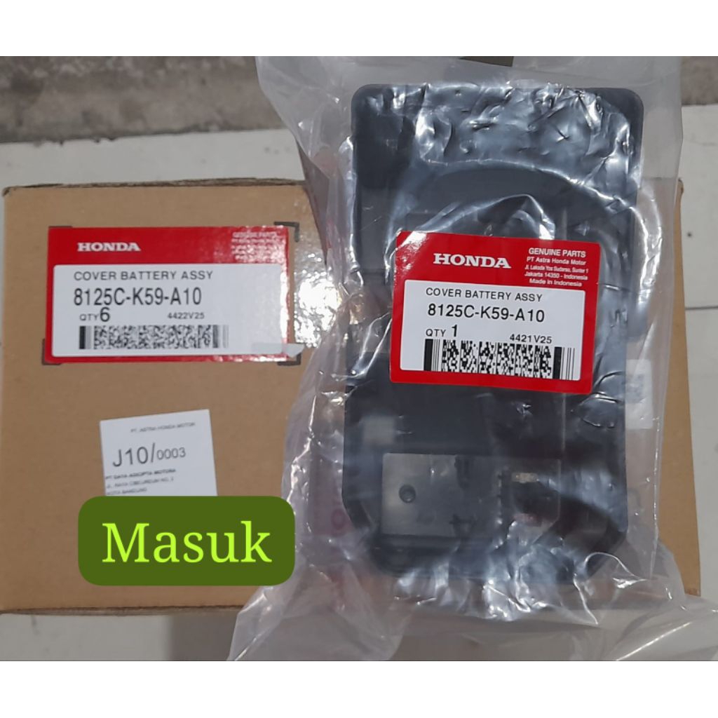 cover tutup aki dalam cover batre dalam honda vario150 old vario150 new original