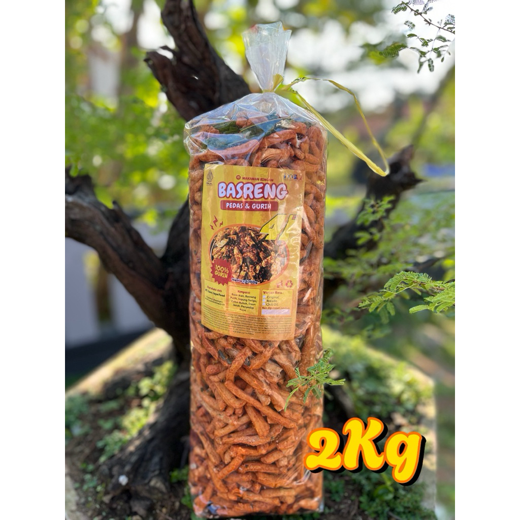 

Bastik Basreng Stik Balado Pedas kemasan 2kg