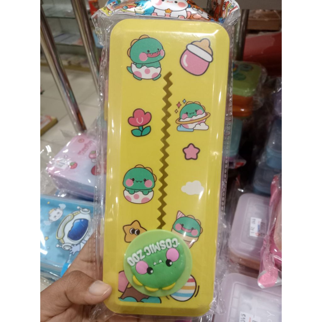 

Pencil Box atau Pencil Case karakter 1 tingkat