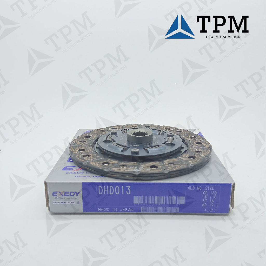 KAMPAS KOPLING CHARADE G10 / HIJET S10P DHD013 EXEDY